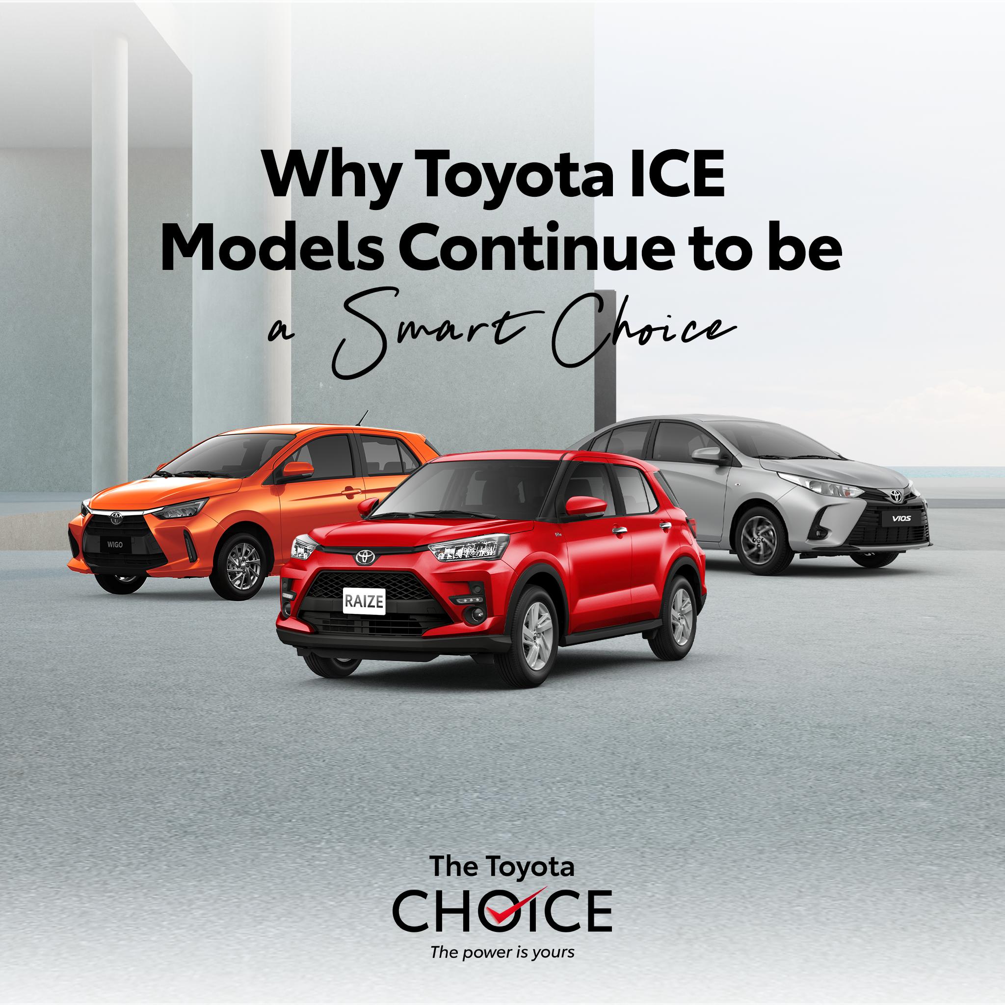 Why Toyota ICE Models Continue to Be a Smart Choice